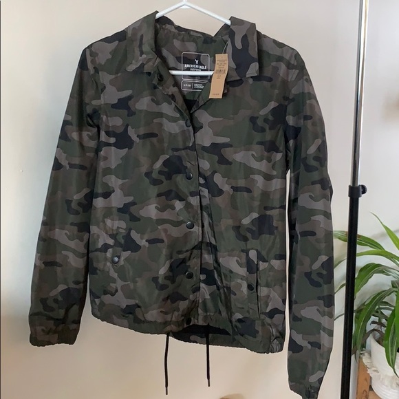 American Eagle camo windbreaker - Picture 1 of 4